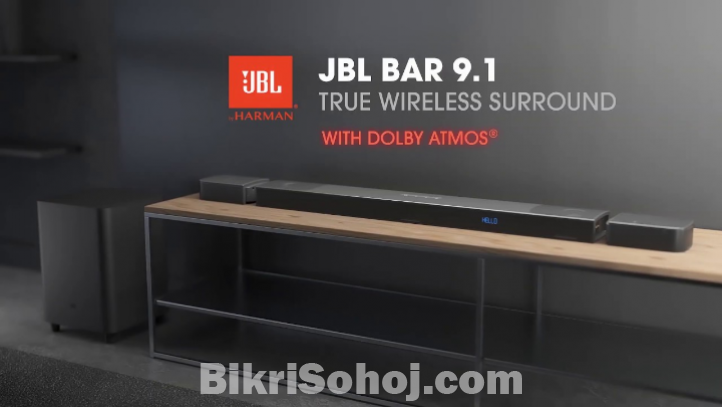 JBL 9.1 WIRELESS DOLBY ATMOS SOUND BAR (OFFICIAL)